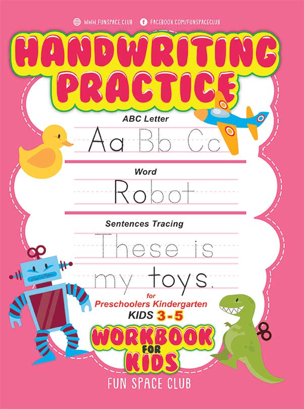 abc letter tracing book