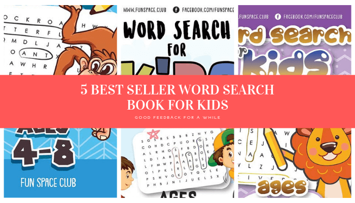 Bestseller Word Search Books for Kids - Fun Space Club